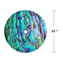 Load image into Gallery viewer, Abalone Spare Tire Cover with Backup Camera Hole (32 Inch)