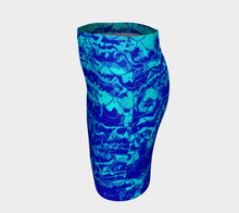 Load image into Gallery viewer, Royal Mermaflage Fitted Skirt