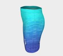 Load image into Gallery viewer, Ombre Sailfish Fitted Skirt