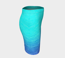 Load image into Gallery viewer, Ombre Sailfish Fitted Skirt