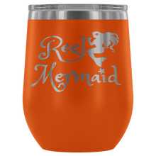 Load image into Gallery viewer, Reel Mermaid Laser Engraved 12 oz Tumbler
