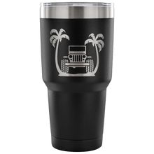 Load image into Gallery viewer, Jeeper and Palm Trees - Island Mermaid Tribe