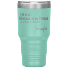 Load image into Gallery viewer, The Real Housewives 30 oz Tumbler with your location and name - Island Mermaid Tribe