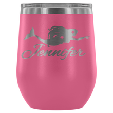 Load image into Gallery viewer, Custom Mermaid Wine Tumbler - Island Mermaid Tribe