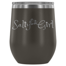 Load image into Gallery viewer, Salty Girl Stainless Steel Wine Tumbler (12 Color Options)