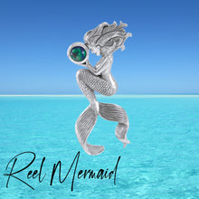 Load image into Gallery viewer, Sterling Silver Mermaid Oracle Sterling Silver Pendant