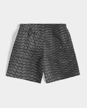 Load image into Gallery viewer, Fin Stalkers Fish Scale Grey Men's Swim Trunk
