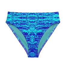 Load image into Gallery viewer, Royal Mermaflage Recycled high-waisted bikini bottom