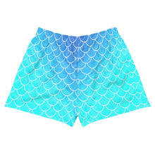 Load image into Gallery viewer, Ombre Blues Women's Athletic Shorts