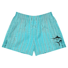 Load image into Gallery viewer, Marlin and Wood Grain Women's Athletic Shorts