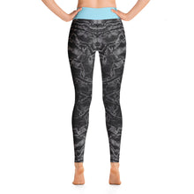 Load image into Gallery viewer, Grey Mermaflage Yoga Leggings