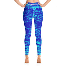 Load image into Gallery viewer, Royal Mermaflage Yoga Leggings