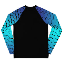 Load image into Gallery viewer, Fin Stalkers Fish Scale Youth Rash Guard