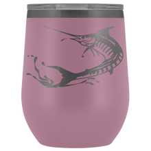 Load image into Gallery viewer, Marlin Laser Engraved Wine Tumbler