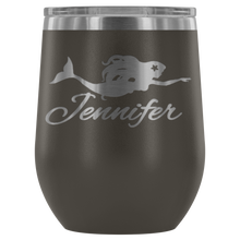 Load image into Gallery viewer, Custom Mermaid Wine Tumbler - Island Mermaid Tribe