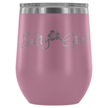 Load image into Gallery viewer, Salty Girl Stainless Steel Wine Tumbler (12 Color Options)