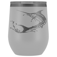 Load image into Gallery viewer, Marlin Laser Engraved Wine Tumbler