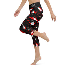 Load image into Gallery viewer, Dive Mermaid Yoga Capri Leggings - Island Mermaid Tribe
