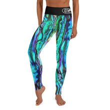 Load image into Gallery viewer, Abalone Yoga Leggings - Island Mermaid Tribe