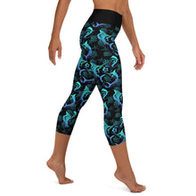 Load image into Gallery viewer, Grand Slam Capri Leggings - Island Mermaid Tribe