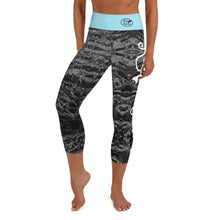 Load image into Gallery viewer, Grey Mermaflage Capri Leggings - Island Mermaid Tribe