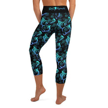 Load image into Gallery viewer, Grand Slam Capri Leggings - Island Mermaid Tribe