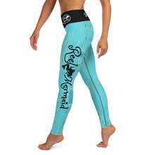 Load image into Gallery viewer, Marlin and Wood Grain Yoga Leggings