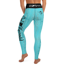 Load image into Gallery viewer, Marlin and Wood Grain Yoga Leggings