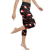 Load image into Gallery viewer, Dive Mermaid Yoga Capri Leggings - Island Mermaid Tribe
