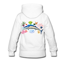 Load image into Gallery viewer, Women’s Wahoo Premium Hoodie - white