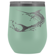 Load image into Gallery viewer, Marlin Laser Engraved Wine Tumbler