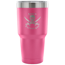 Load image into Gallery viewer, Never Surrender Pirate 30 Ounce Vacuum Tumbler (7 Color Options)